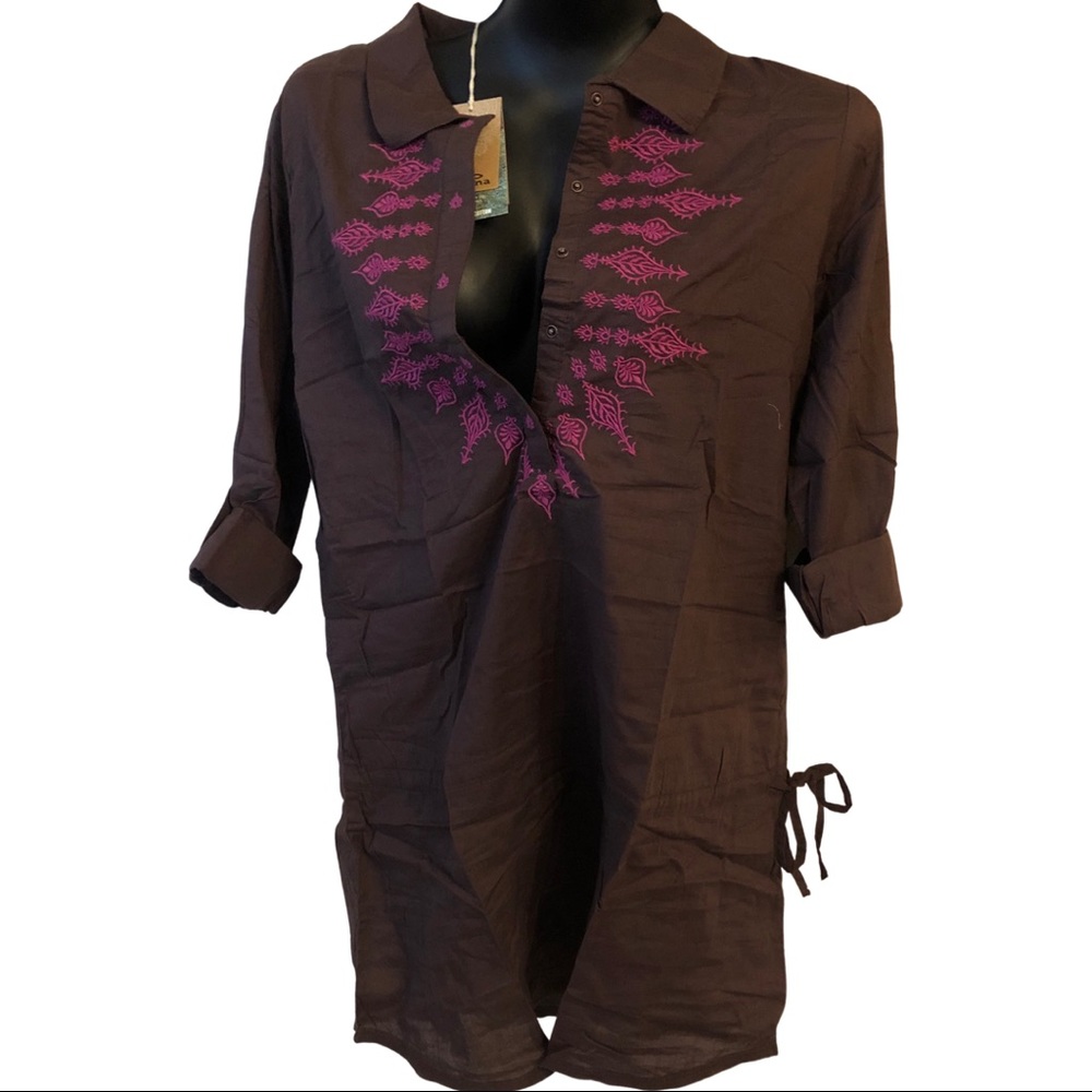 Prana Embroidered Tunic New